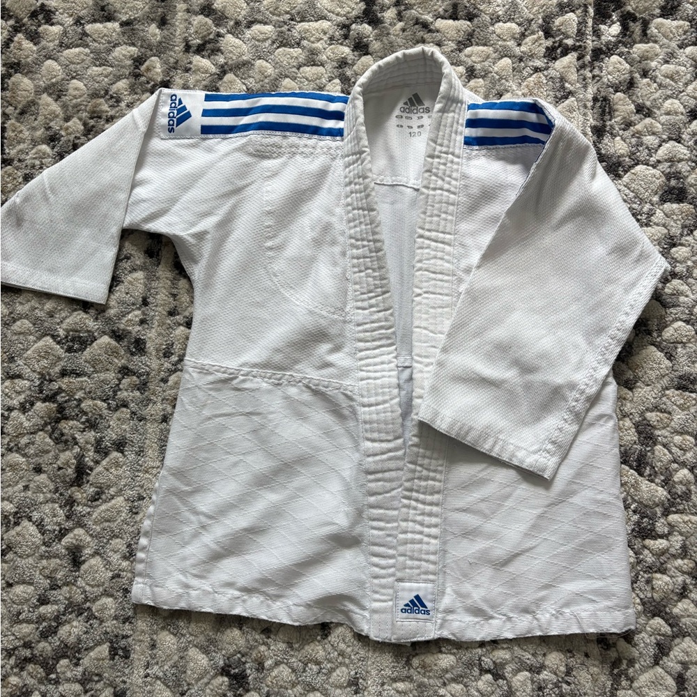 Adidas Kids Karate Suit 2-Piece Set White Martial Arts Uniform